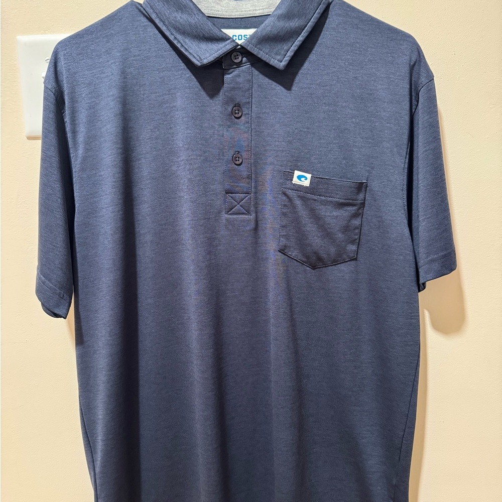 Men's Costa Navy Polo